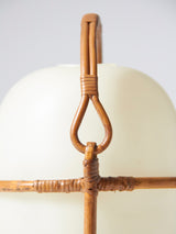 Cestita Lamp in Manila Cane