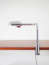 Làmpada de pinça cromada