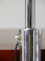 Làmpada de pinça cromada