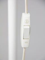 Làmpada de peu Semiesfèrica blanca