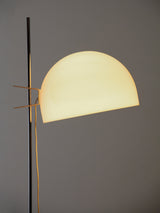 Làmpada de peu Semiesfèrica blanca