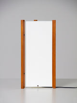 Lámpara de sobremesa en pino y metacrilato II