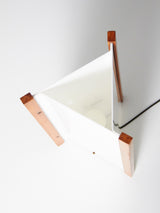 Lámpara de sobremesa en pino y metacrilato II