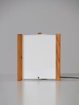 Lámpara de sobremesa en pino y metacrilato I