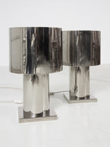 Lámpara de sobremesa cromada