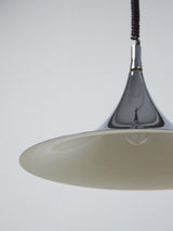 Lámpara de suspensión cromada