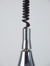 Lámpara de suspensión cromada