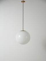 Lámpara de suspensión globo de vidrio
