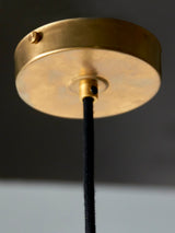 Lámpara de suspensión globo de vidrio