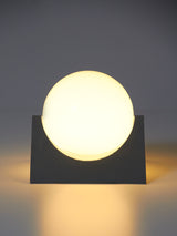 Chromed Angular Wall or Table Lamp