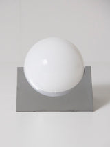 Chromed Angular Wall or Table Lamp