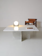 Mesa de centro de mármol macael