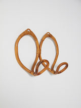 Perchero doble de caña de manila 201