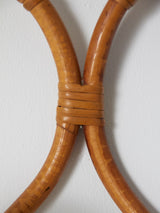 Perchero doble de caña de manila 201