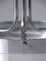 Iron and Opaline Table Lamp