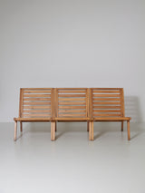 Low Beech Lounge Chairs