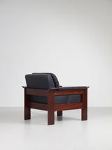 Pareja de sillones de piel