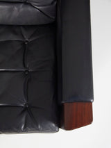 Pareja de sillones de piel