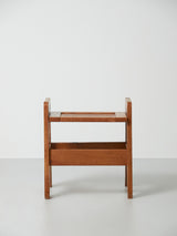 Taburete / Mesita de roble