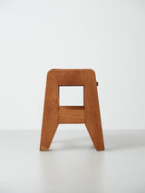 Taburete / Mesita de roble