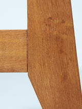 Taburete / Mesita de roble