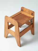 Taburete / Mesita de roble