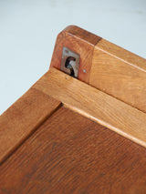 Taburete / Mesita de roble