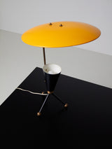 Làmpada de sobretaula francesa amb detalls en llautó