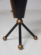 Làmpada de sobretaula francesa amb detalls en llautó