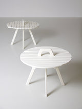 Pareja de mesas auxiliares