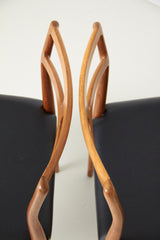 Juego de cuatro sillas de comedor mod. 94