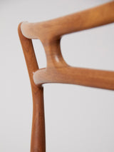 Juego de cuatro sillas de comedor mod. 94