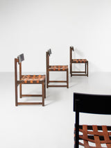 Juego de cuatro sillas Tiracord