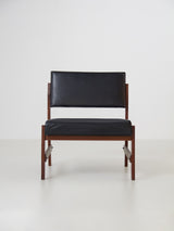 Sillones de palisandro y skay