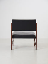 Sillones de palisandro y skay