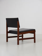 Sillones de palisandro y skay