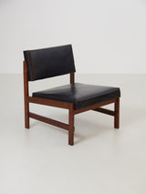 Sillones de palisandro y skay