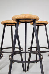 Iron and Beech Stool