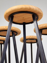 Iron and Beech Stool