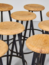 Iron and Beech Stool