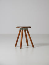 Wood and Iron Stool