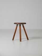 Wood and Iron Stool