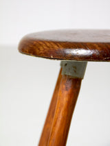 Wood and Iron Stool