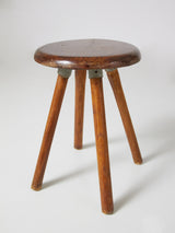 Wood and Iron Stool