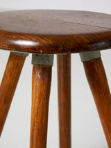 Wood and Iron Stool