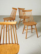 Scandinavian Beech Dining Chairs