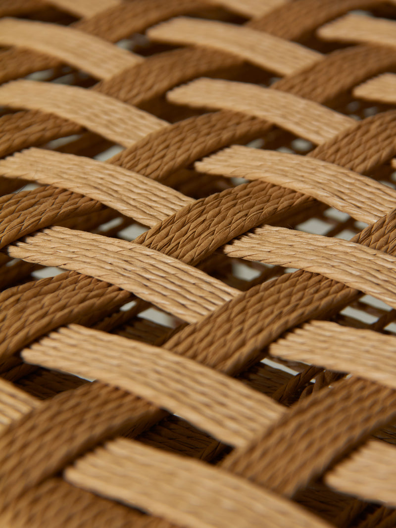 Parella de butaques de fusta i corda