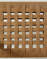 Parella de butaques de fusta i corda