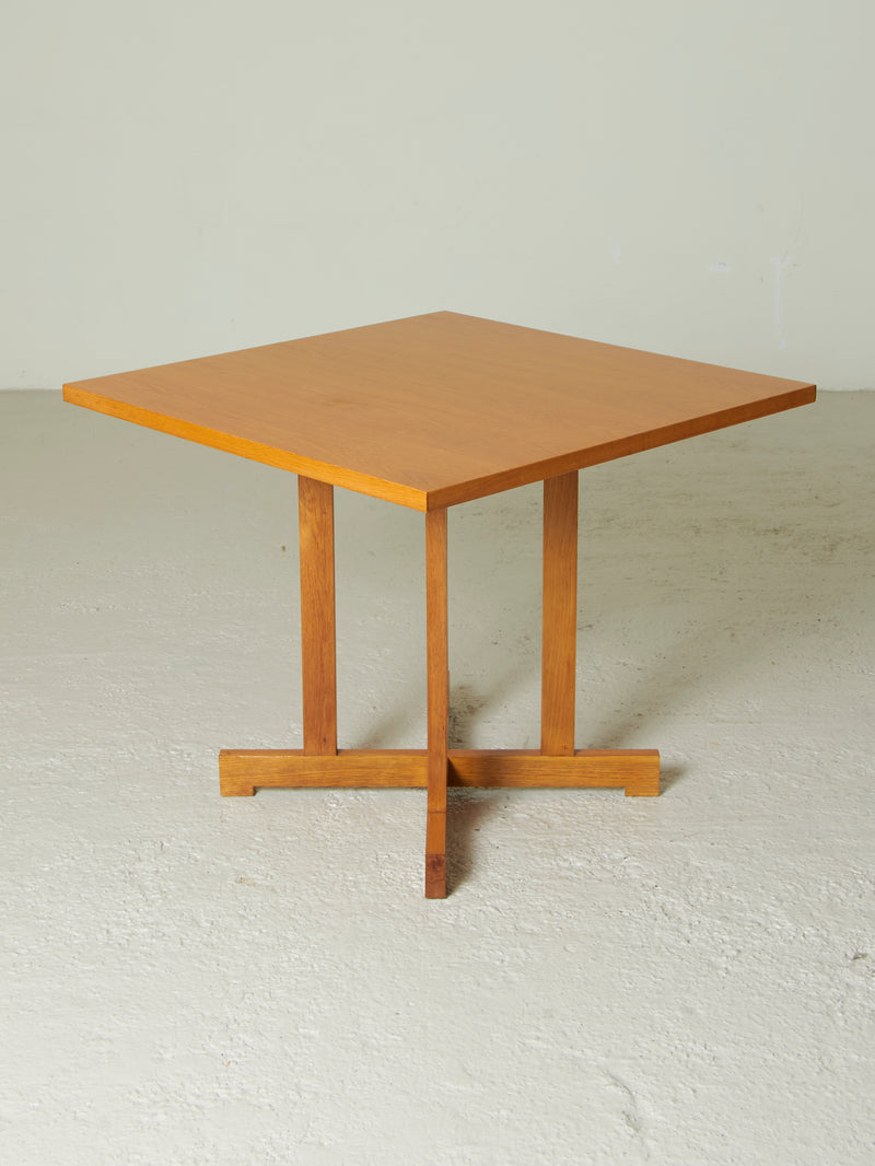 Square Oak Dining Table