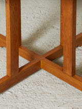 Square Oak Dining Table